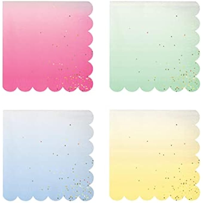 OMBRE NAPKINS 16 PIECES, SMALL - Image 2